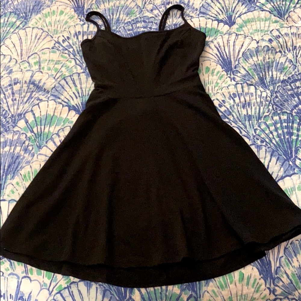 LAST CALL!!!! Worn ONCE Open-back skater dress - Charlotte Russe
